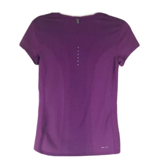 Purple Nike Running Shirt - Dri Fit - Size XS - Picture 4 of 8